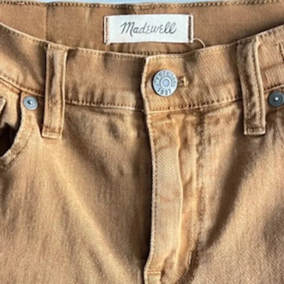 Madewell 9" high Riser Skinny 26 Brown - Picture 2 of 6